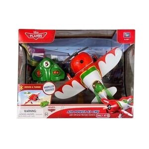 El Chu Air Power Infrared Remote Control Plane Toy Disney Planes